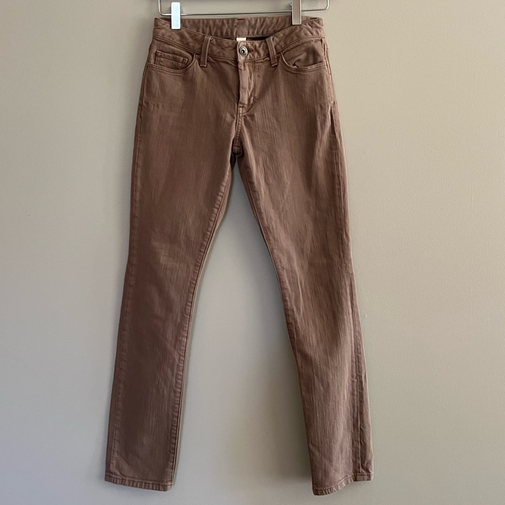 Banana Republic 24P Tan Denim Skinny Jeans
